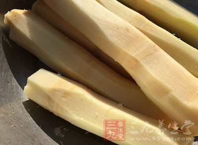 甘蔗中有纖維素、膳食纖維